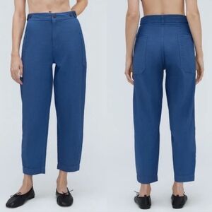 Everlane Blue Wide Leg Pants